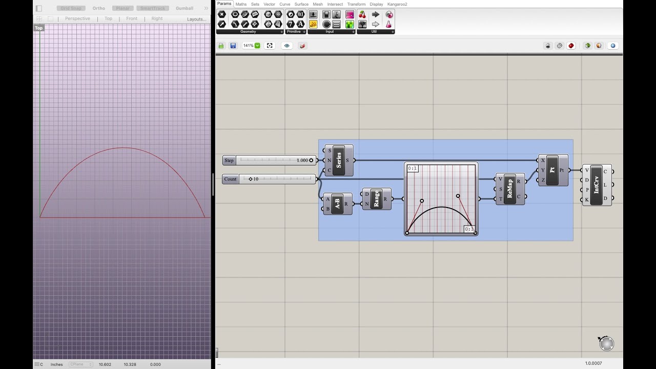 Grasshopper Tutorial: How To Draw A Curve