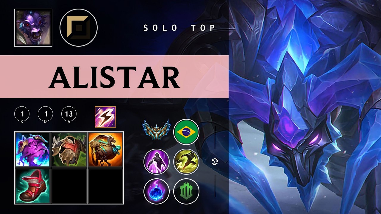 Alistar Top vs Jax - BR Challenger Patch 26.04