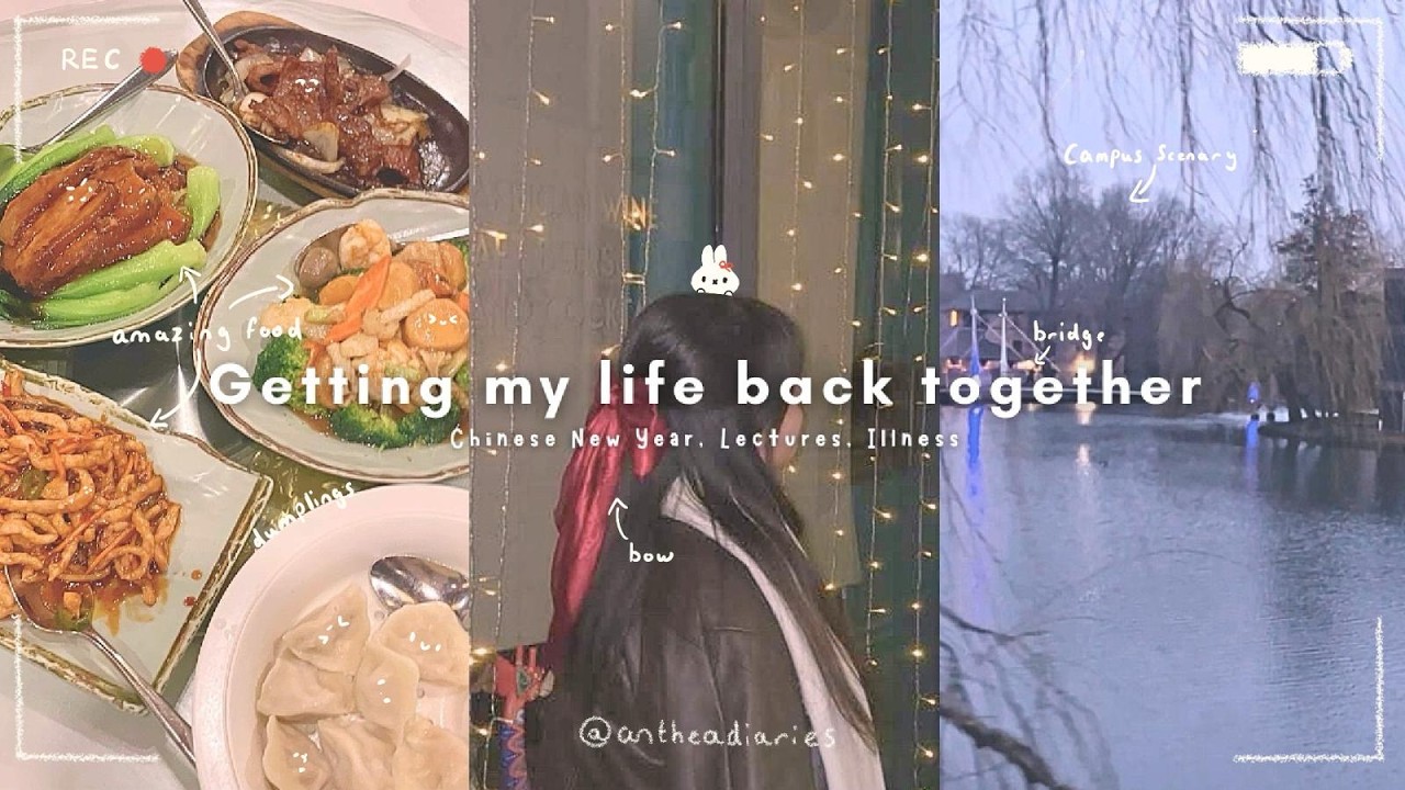 Get my life back together with me | CNY, catching up, sickness, rest 🍚