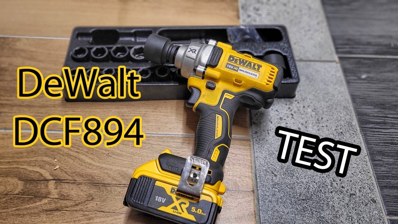 Klucz Udarowy DeWalt DCF894 - TEST
