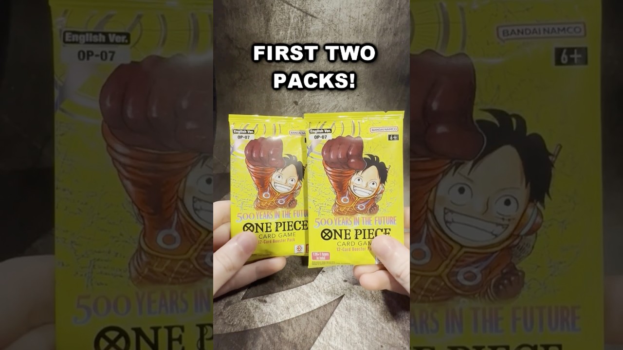 Opening My FIRST One Piece Cards - 