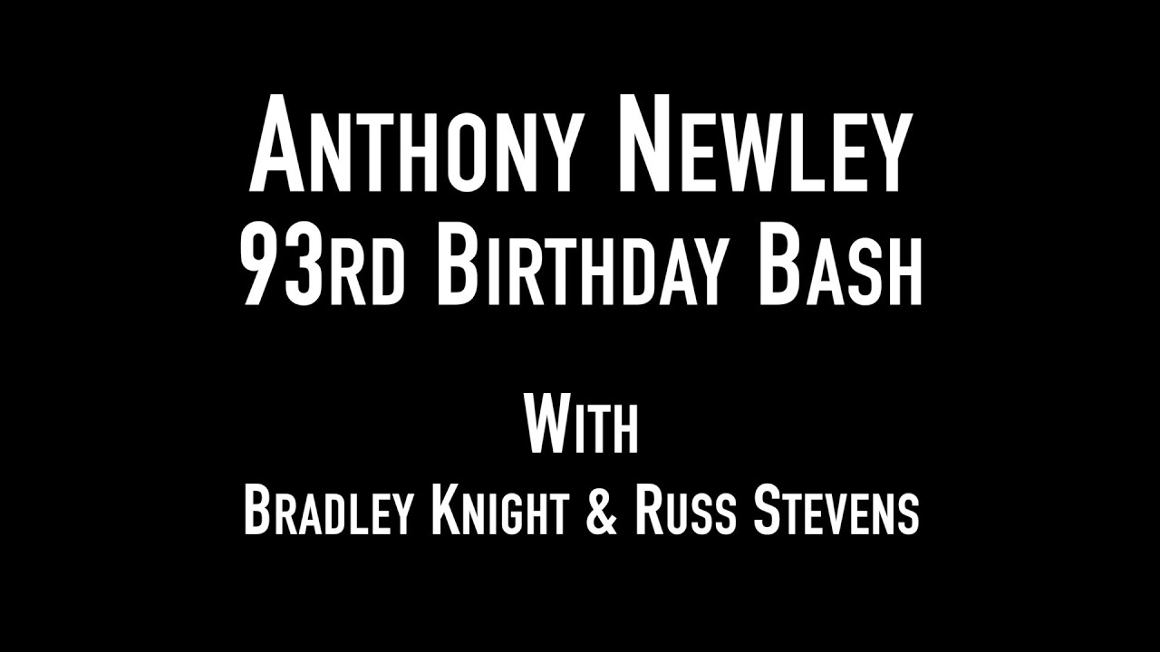 Anthony Newley 93rd Birthday Bash With Bradley Knight & Russ Stevens 2024