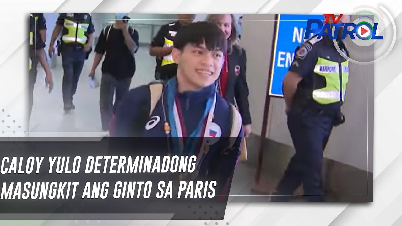 Caloy Yulo determinadong masungkit ang ginto sa Paris | TV Patrol