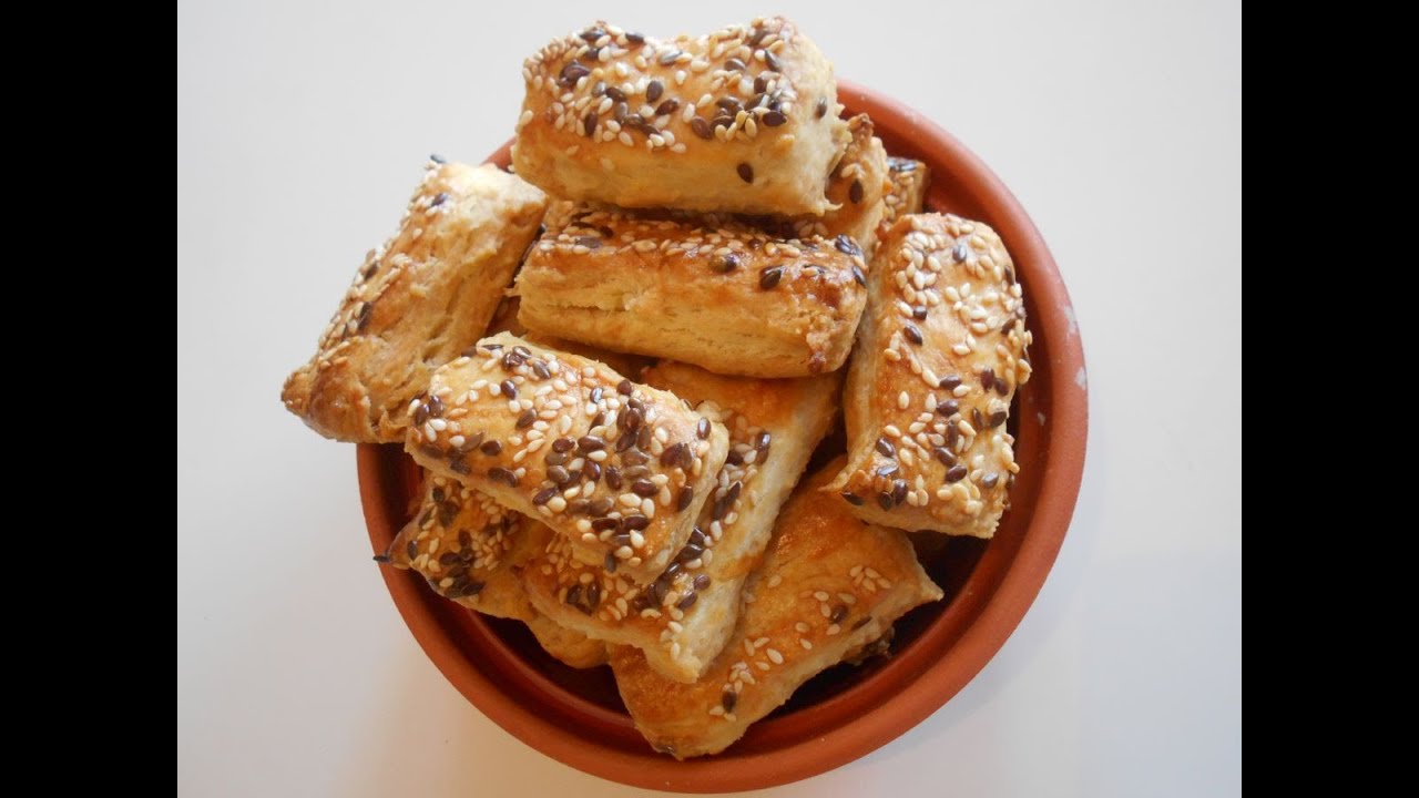 Štanglice sa susamom, gotove za pola sata. Najukusnije koktel pecivo. Sesame cocktail bars