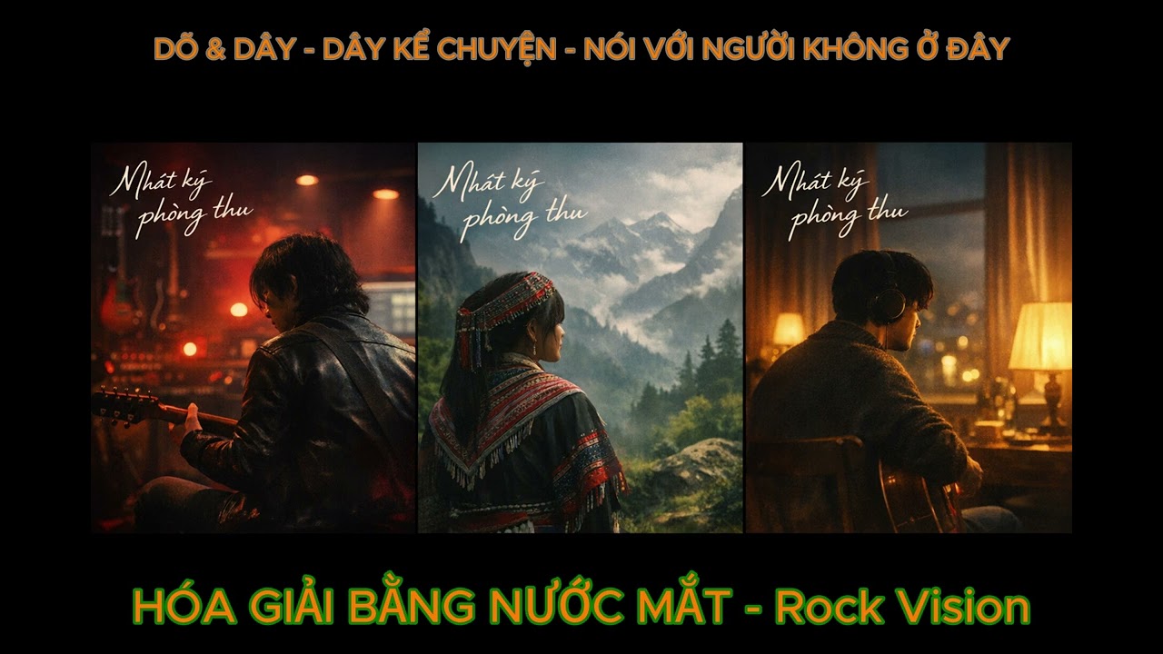 HÓA GIẢI BẰNG NƯỚC MẮT - CAO THÁI SƠN x LÊ CHÍ TRUNG | Rock Vision |Rock không làm tim cứng lại.