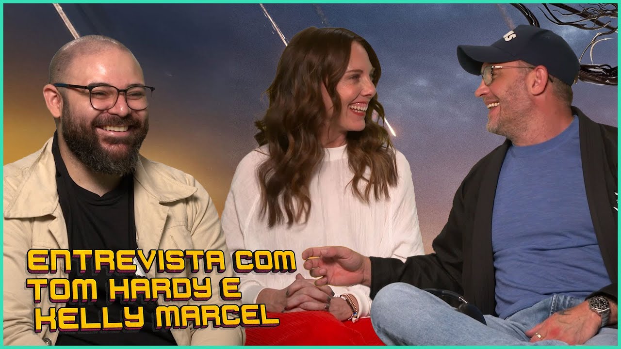 VENOM: A &Uacute;LTIMA RODADA | ENTREVISTA TOM HARDY E KELLY MARCEL