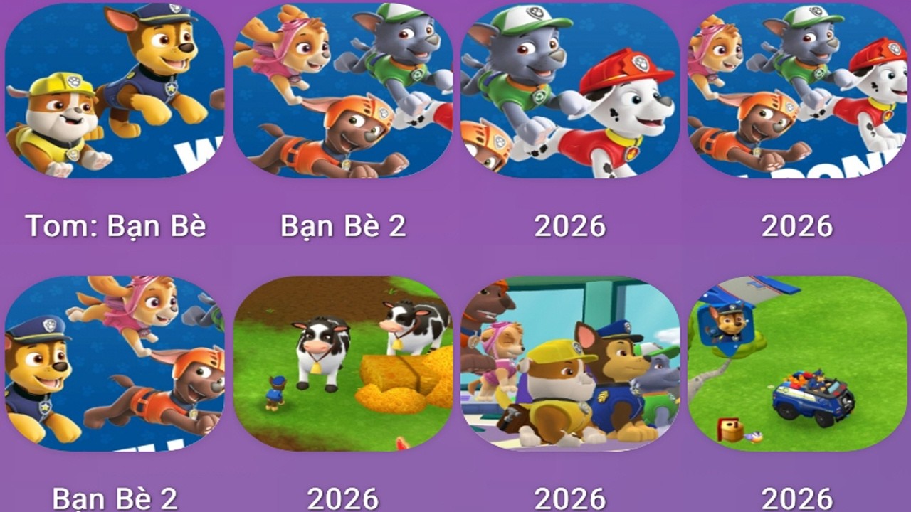 Paw patrol team and his friends went to rescue evryone,like dogs,cat,and goats,all working together