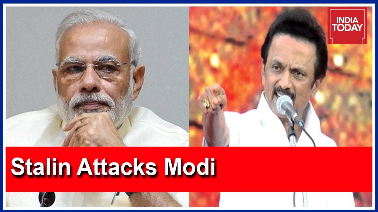 MK Stalin Calls PM Modi A 'Sadist' For Not Visiting Cyclone Hit Tamil Nadu