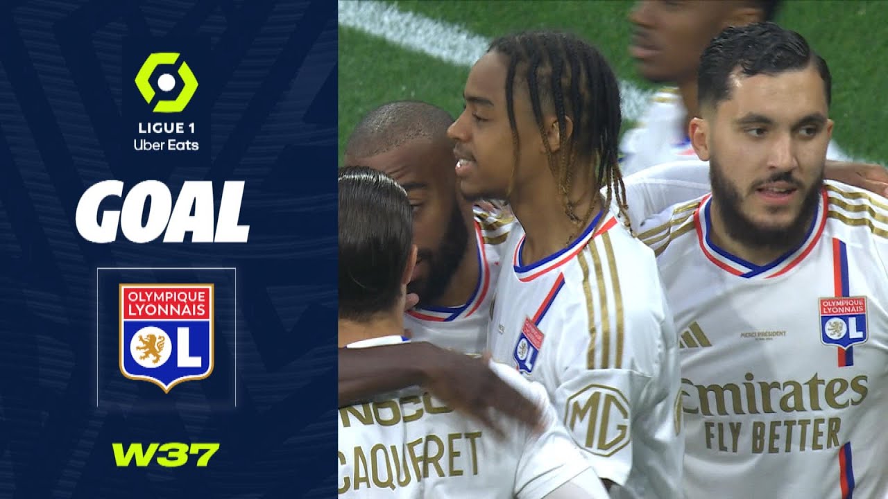 Goal Emmanuel AGBADOU (2' csc - OL) OLYMPIQUE LYONNAIS - STADE DE REIMS (3-0) 22/23