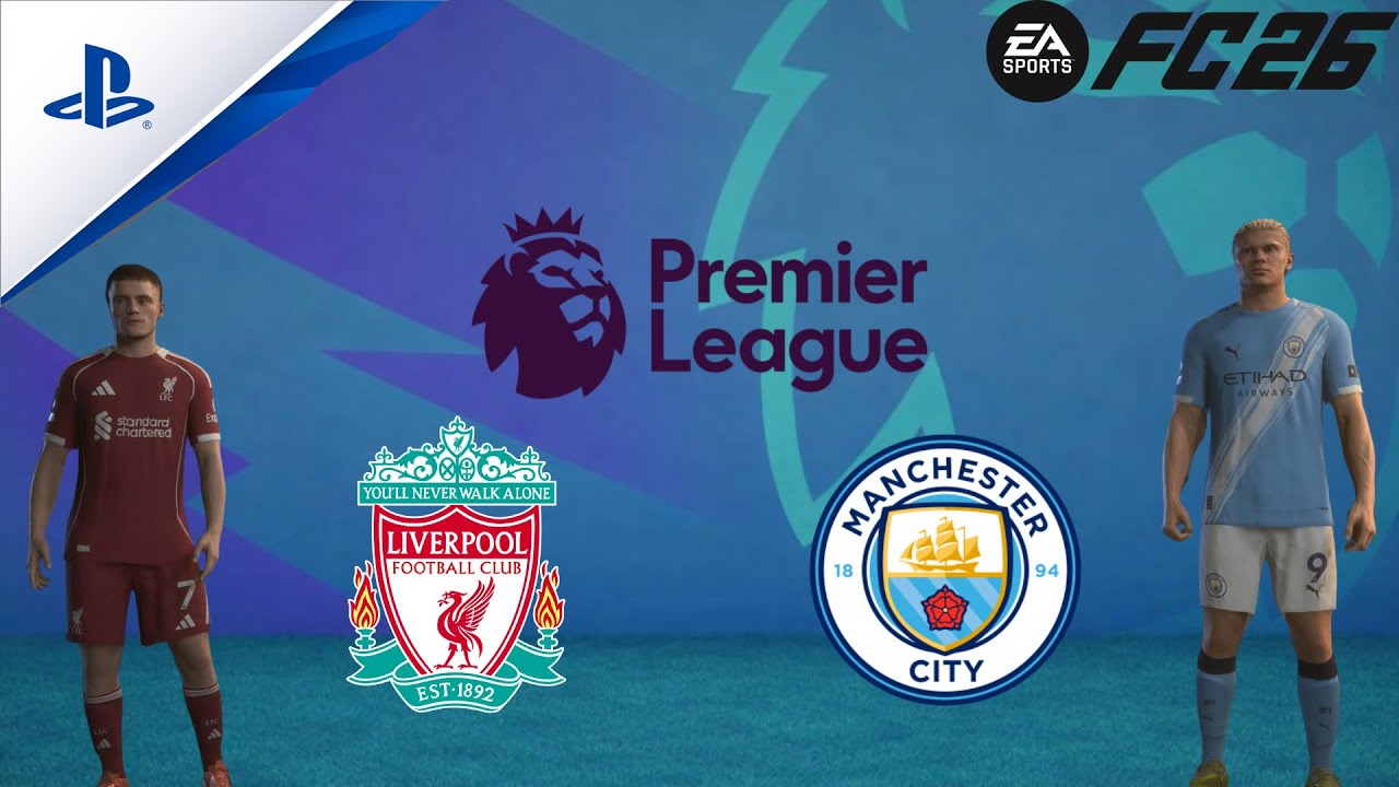FC 26|Liverpool vs Manchester City|PS5™ 4K[60]