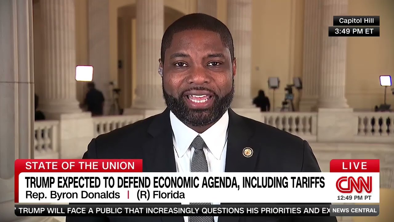 'Don't cut me off!' GOP lawmaker clashes with CNN anchor over Trump's economy