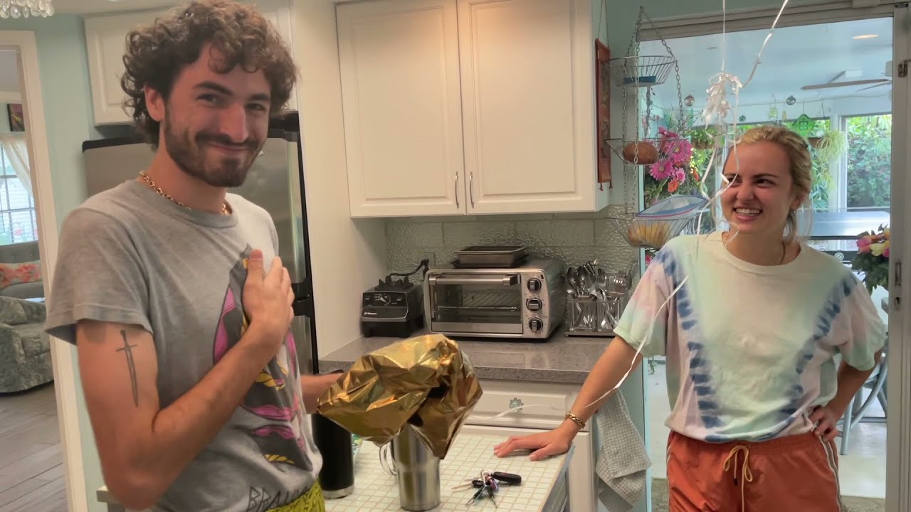 Having fun with Helium Balloons