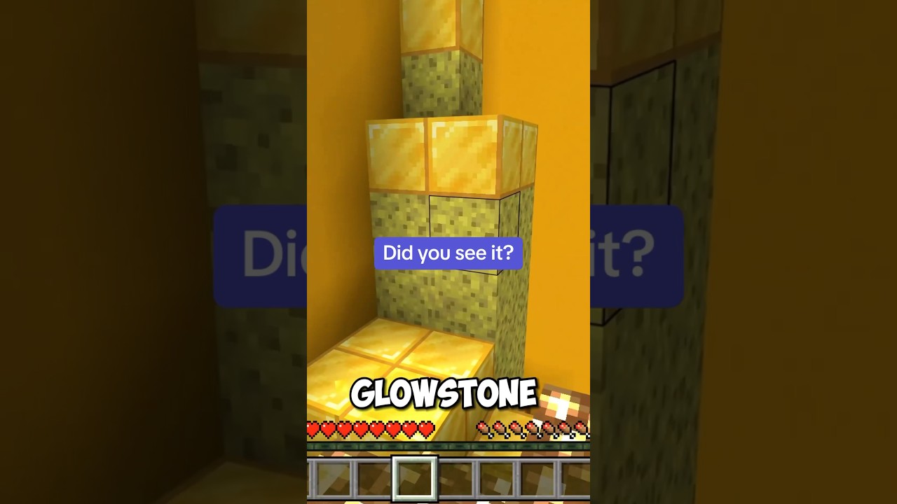 Can you find the button? #minecraft