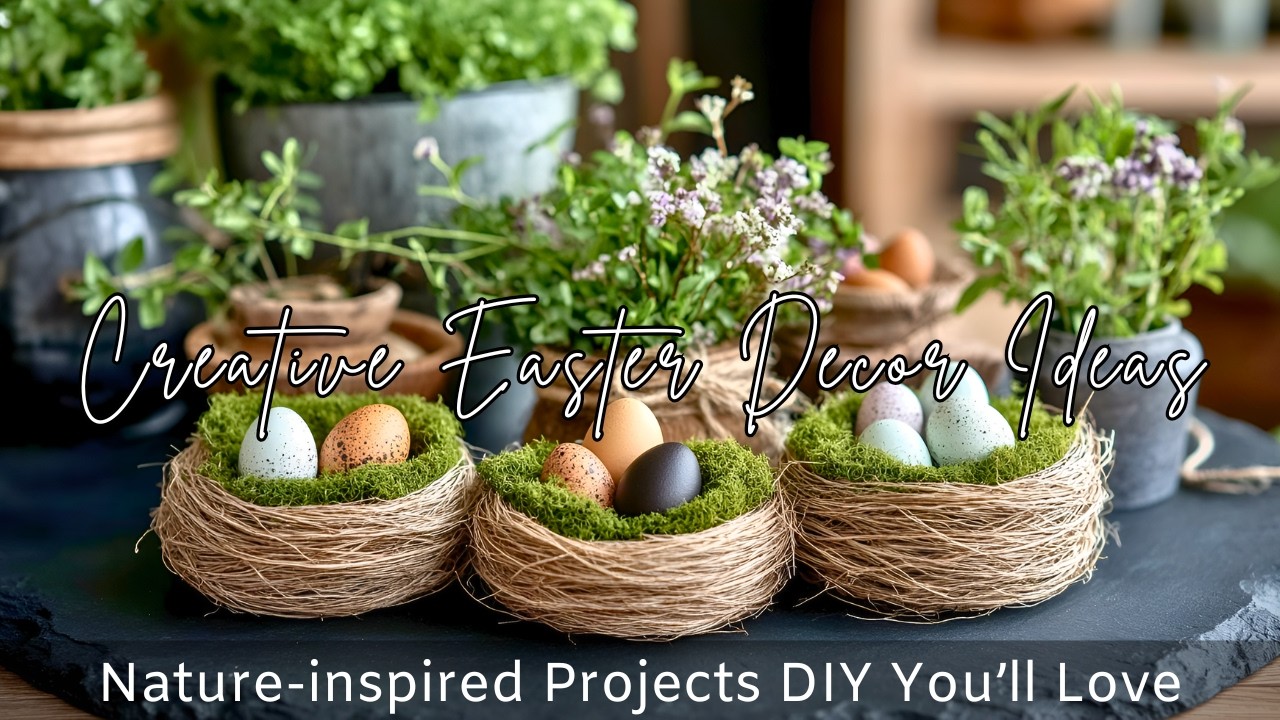 DIY Easter Decorations 2025: Eco Friendly & Budget Friendly Ideas for a Stunning Home!