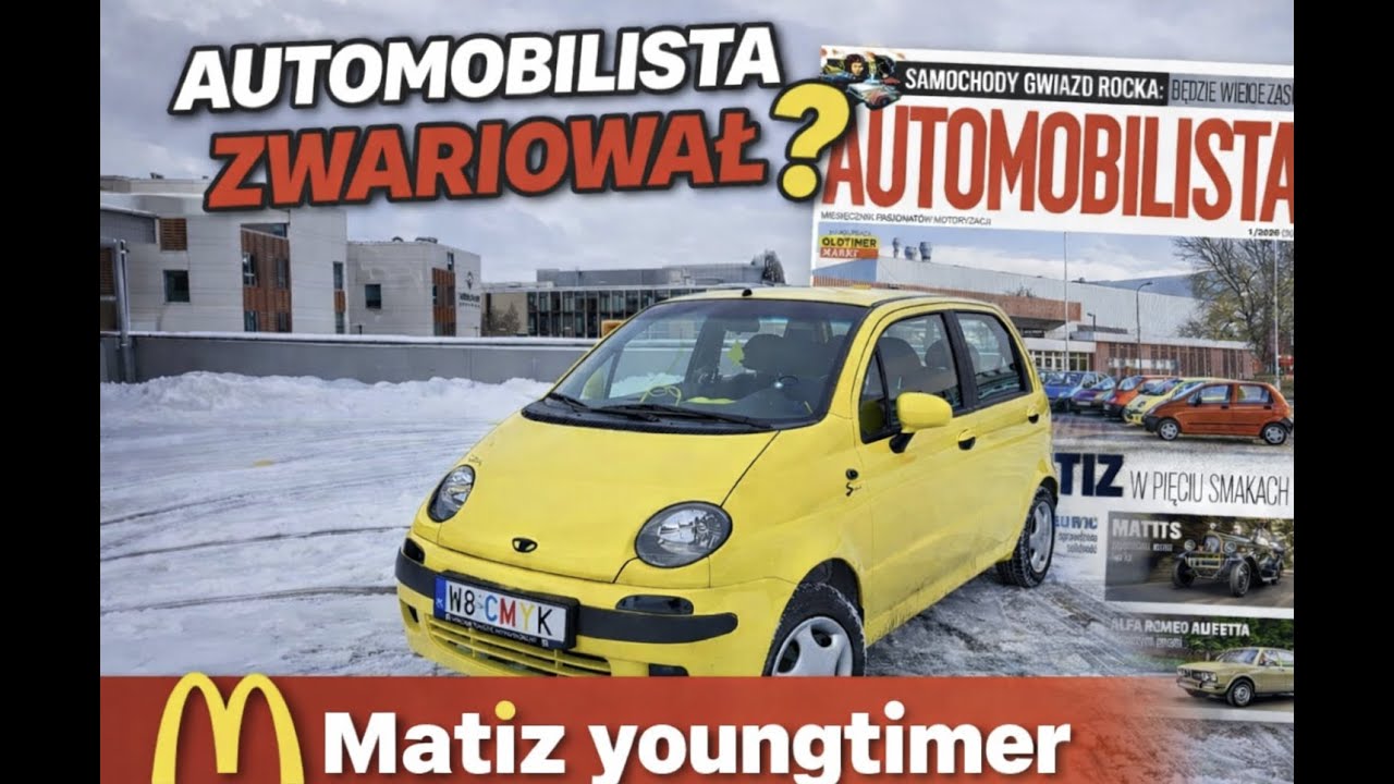 To ma być Youngtimer? Daewoo Matiz M100 S-line @Youngtimer Warsaw @Matiz z salonu