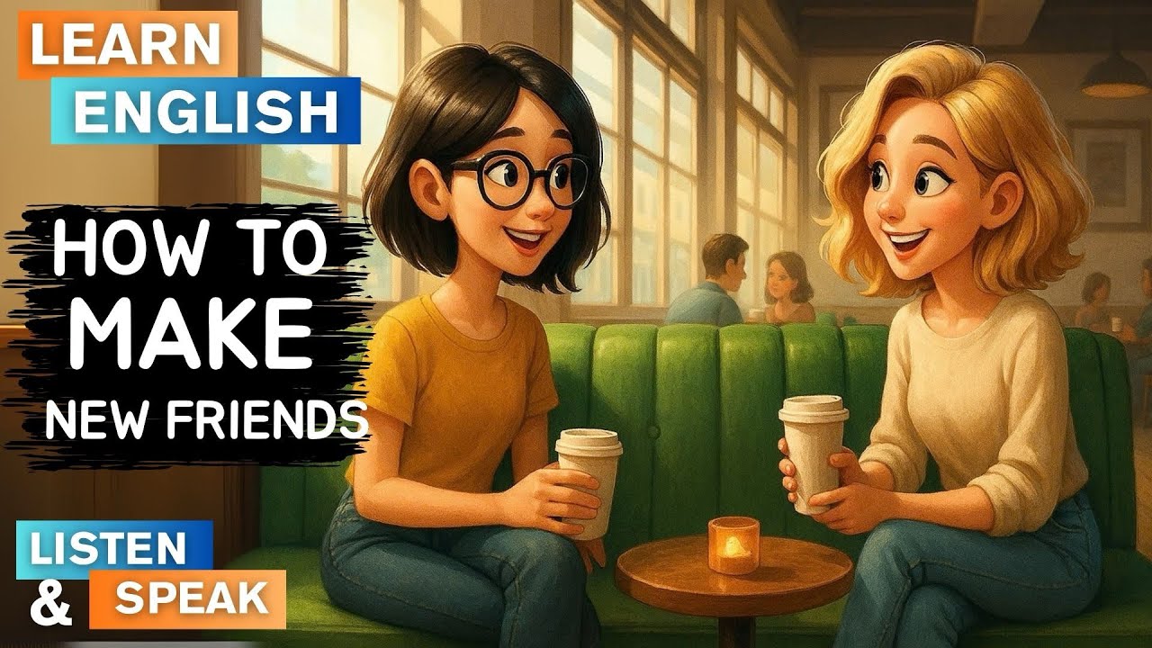 Learn English Through Podcast | How to Make New Friends Naturally (With Subtitles)