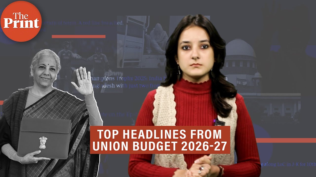 Top 20 headlines from Union Budget 2026-27: STT on F&O raised, defence sector & infra push