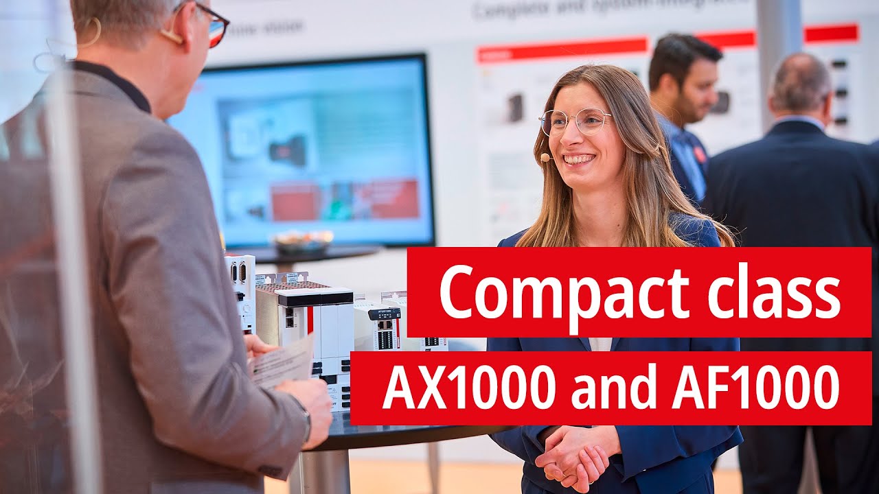 AX1000 ultra-compact servo drives and AF1000 variable frequency drives
