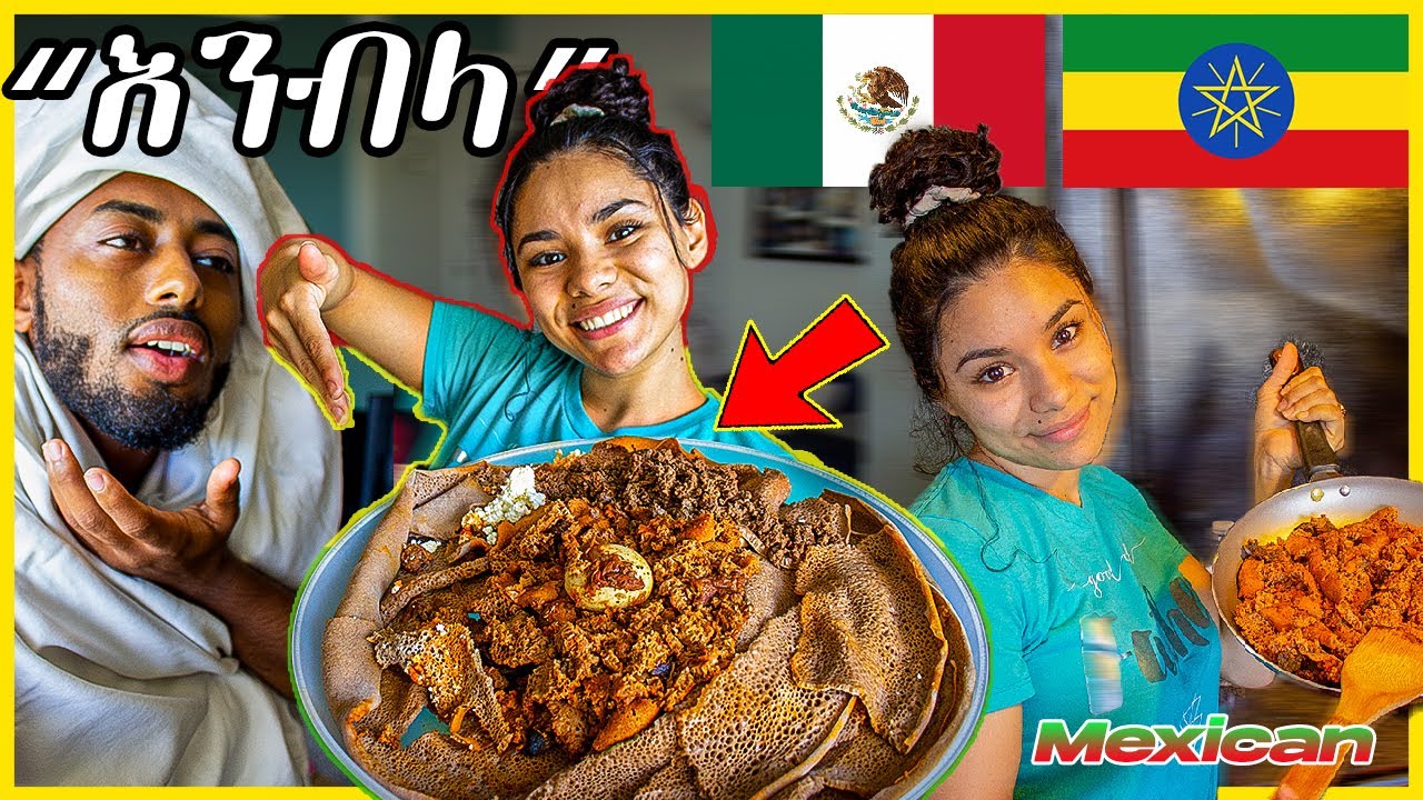 Surprised My Ethiopian Husband with Home Made Injera - በቤት ውስጥ የተሰራ ምግብ
