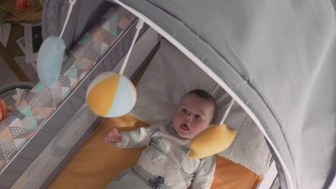 Lionelo Sven Plus - tragbares Reisebett