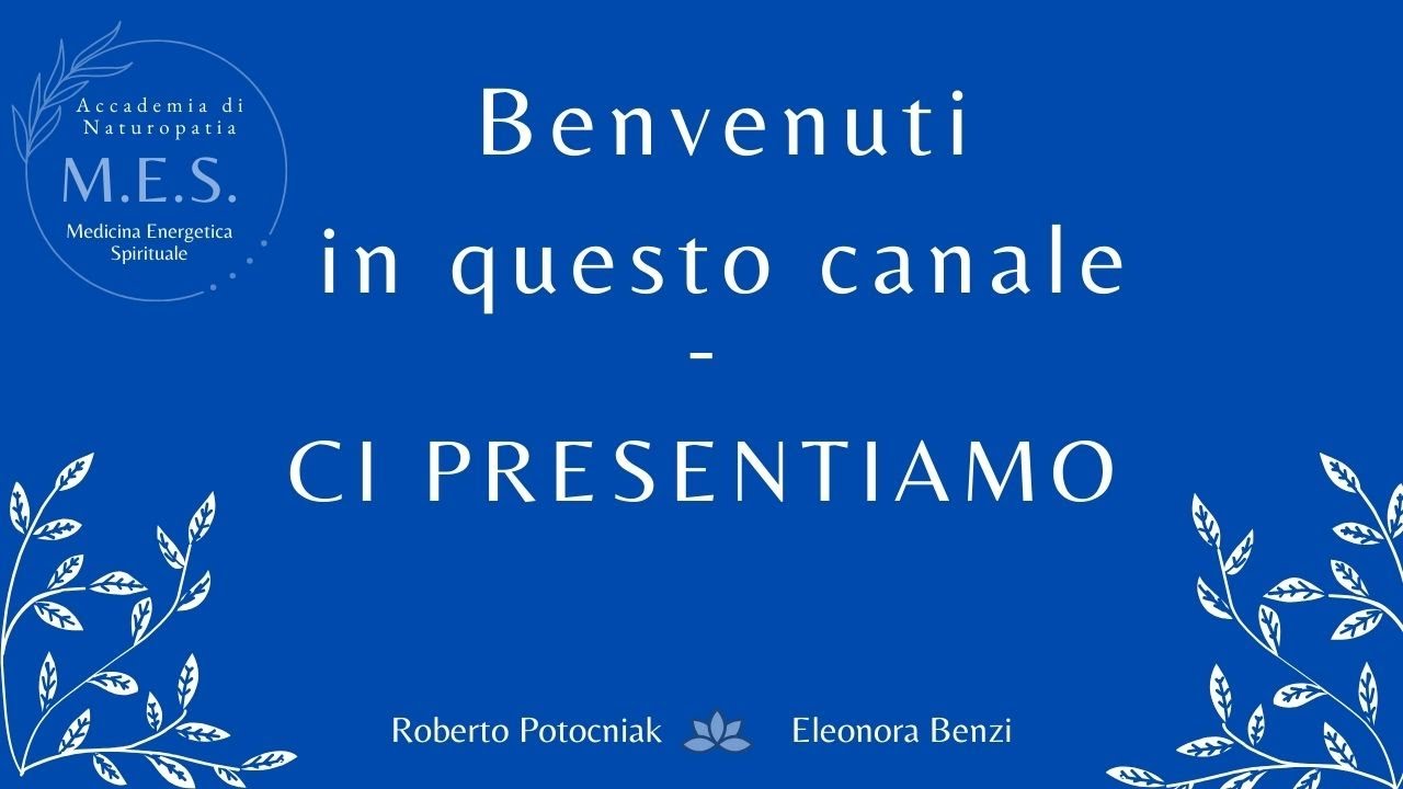 Accademia Medicina Energetica Spirituale - Presentazione Roberto Potocniak ed Eleonora Benzi