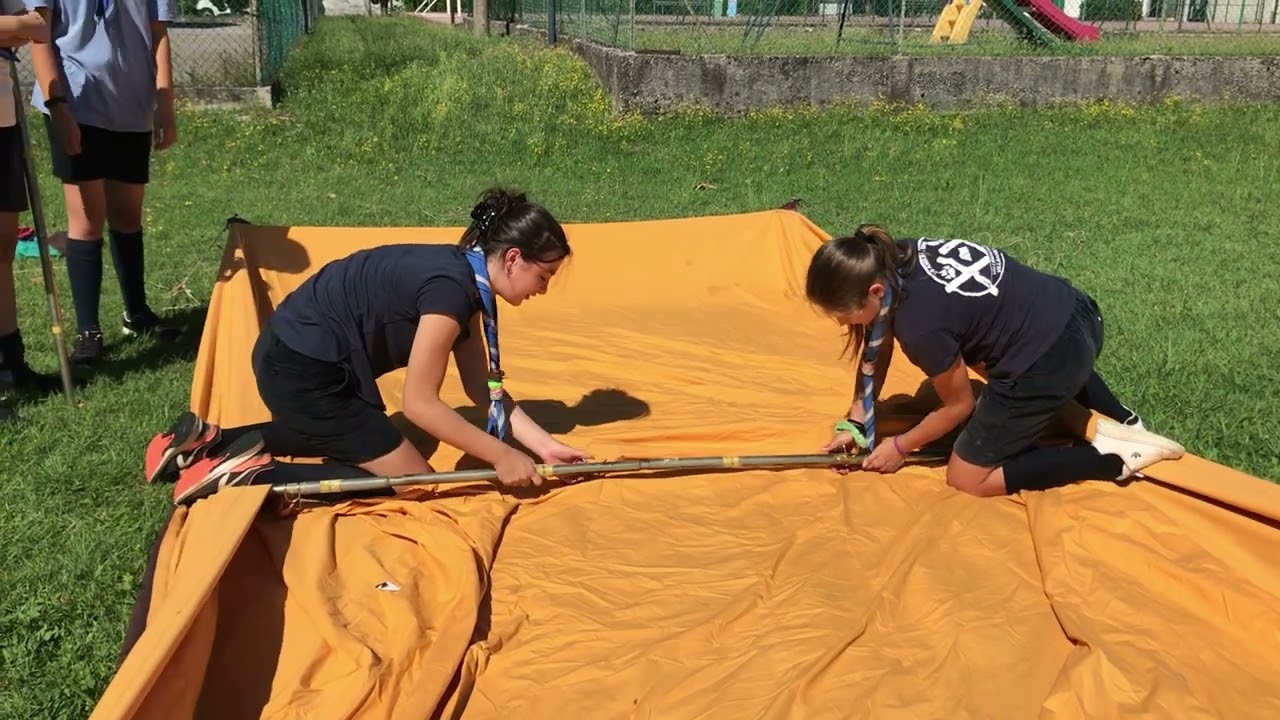 #09 come montare una tenda   impresa sq  Lupe 2023