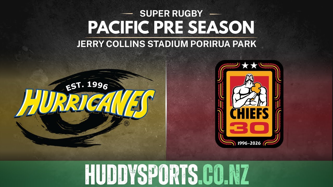 Super Rugby Pacific Pre Season 2026: Hurricanes vs Chiefs