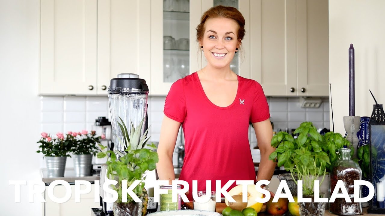 Tropisk fruktsallad - 2 Minuter med PT-Fia
