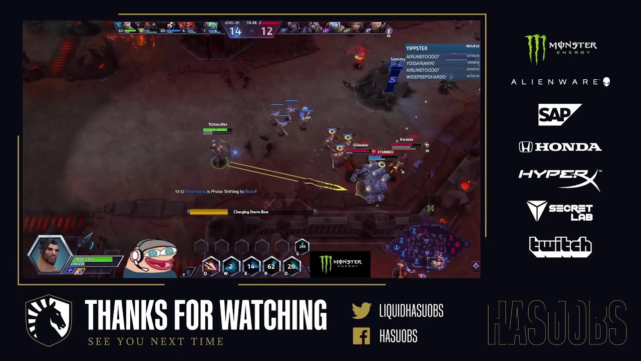 HasuObs Live: 🎖️ Heroes Captains Clash Watchparty & Team Hasu(dog)obs POV 🎖️ !patch !clash