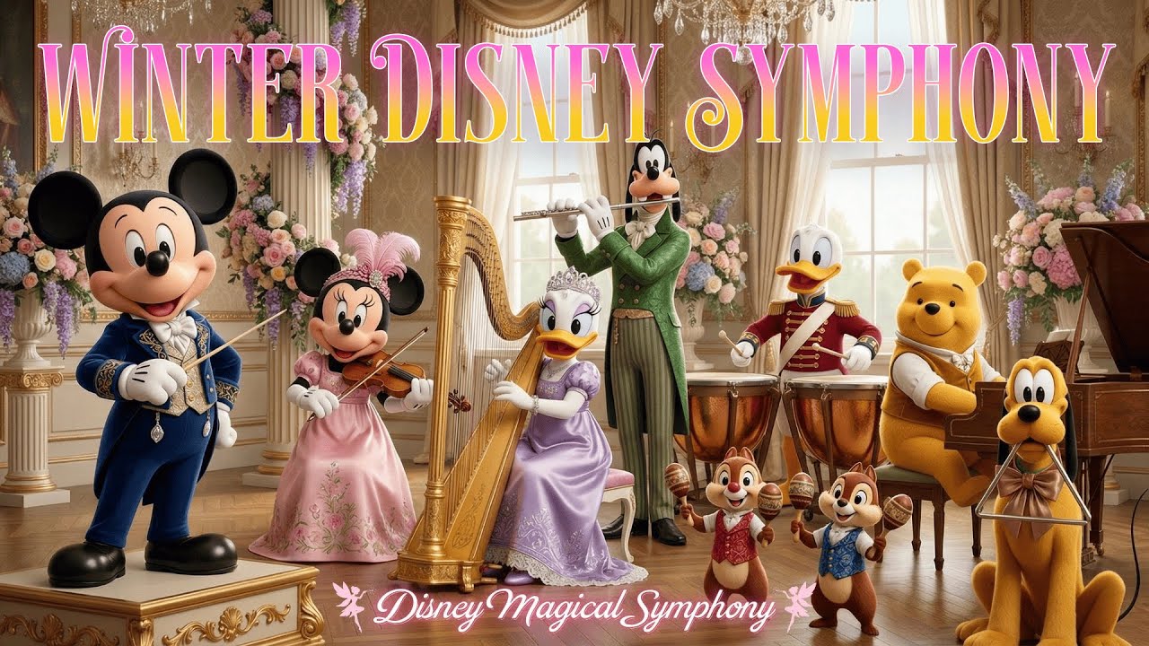 🌸 Атмосфера Королевского Бриджертона от Disney 2026 🎻Элегантная симфония Disney для учёбы и чаепития