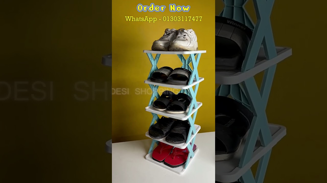 5 Layer Shoe Rack | Shoe Rack in Bangladesh | Desi Shopping #shoerack #5LayerShoeRack