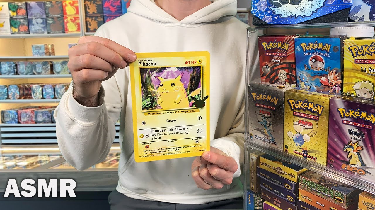 ASMR Pokémon Card Store Roleplay | Pokemon Card Salesman