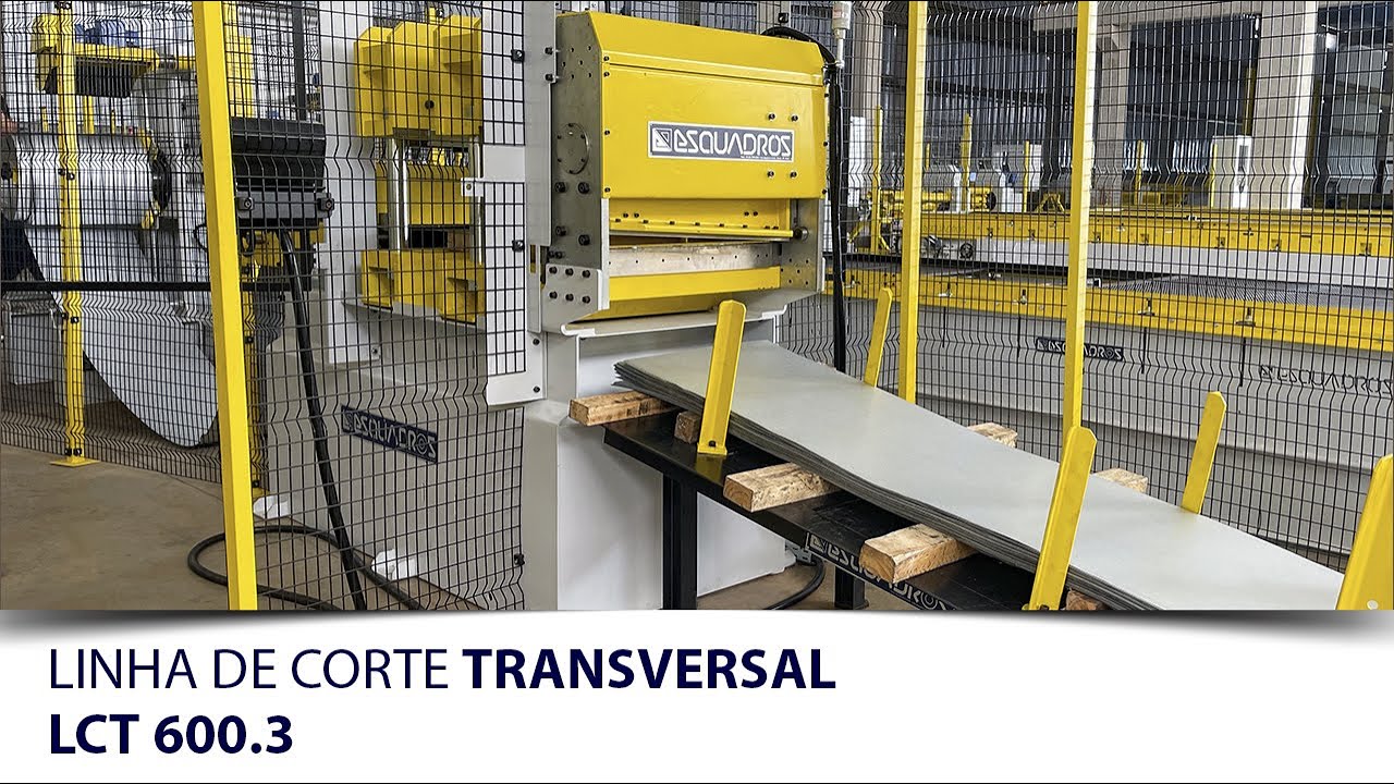 Linha de Corte Transversal - LCT 600.3 Esquadros&reg;