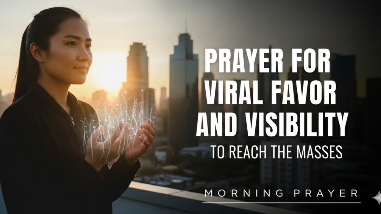 Prayer for Viral Favor and Visibility