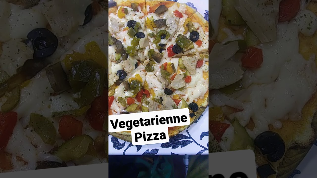 vegetarienne pizza original healthy savoureuse