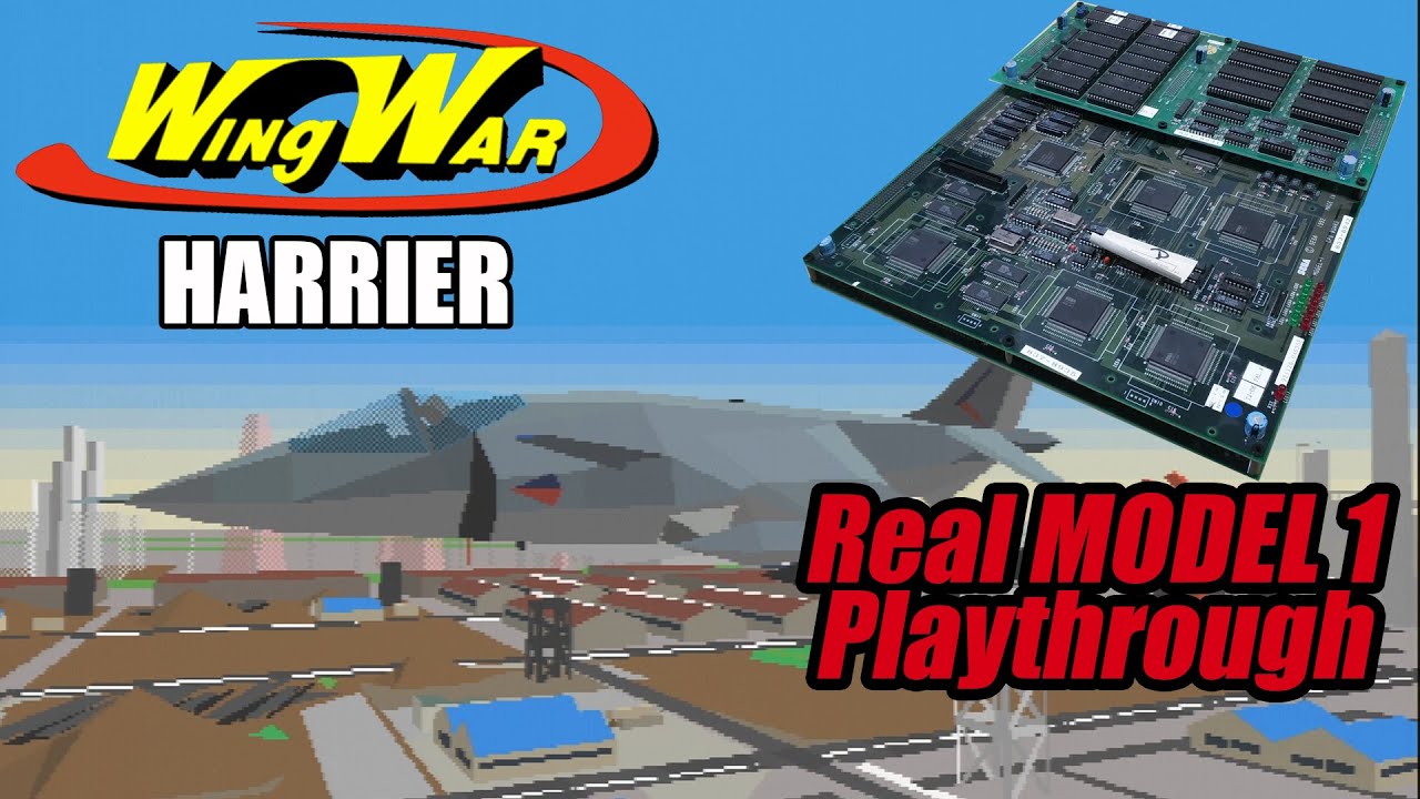 SEGA Wing War - Real MODEL 1 - Harrier
