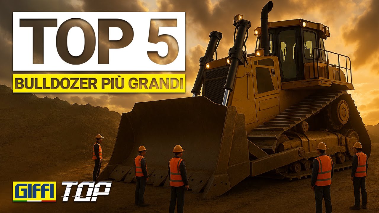 GIFFI TOP 34  | Top 5 Bulldozer più grandi al mondo