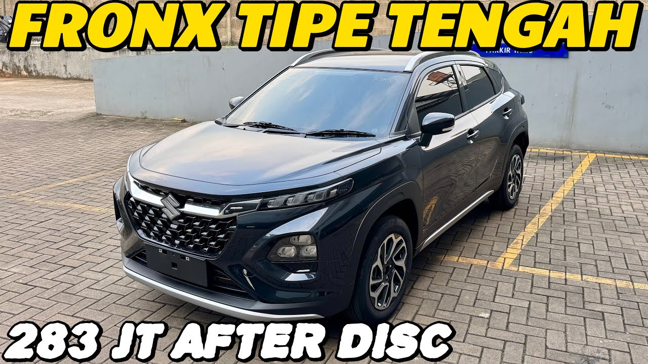 2025 Suzuki Fronx GX AT Warna Hitam Mesin K15C Sama Dengan SGX, Review Suzuki Fronx GX AT