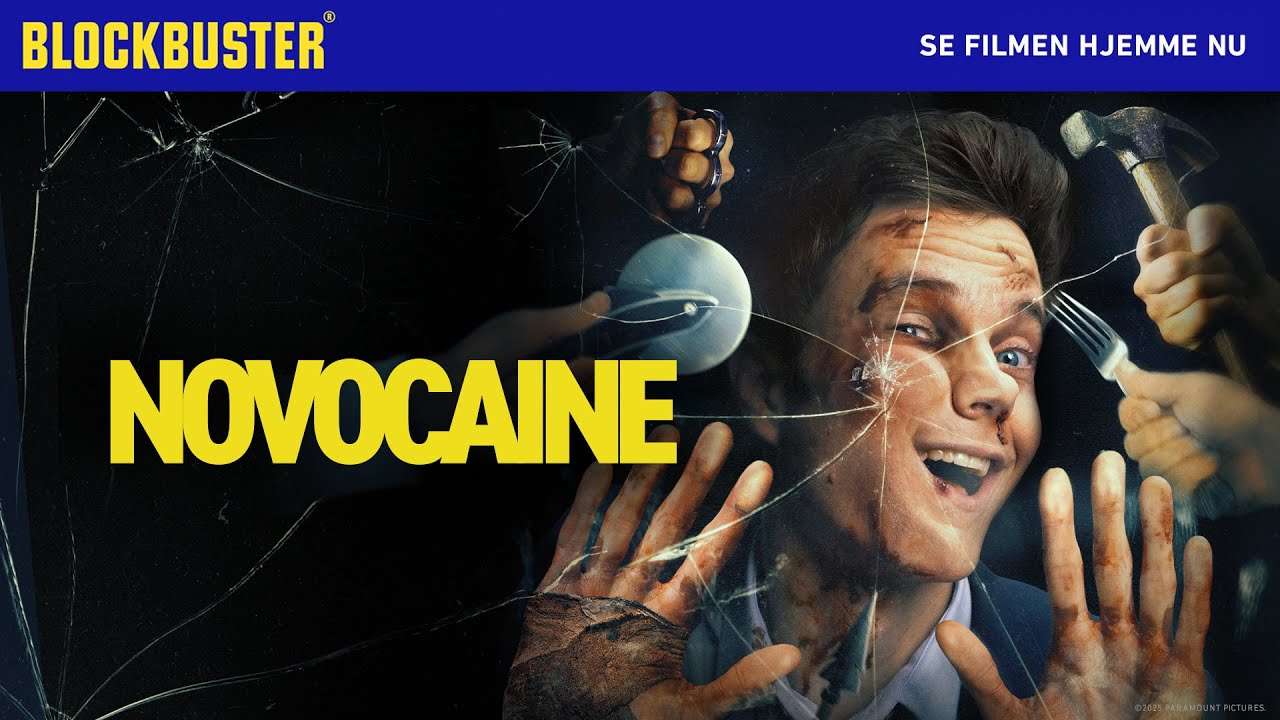 K&oslash;b NOVOCAINE p&aring; Blockbuster.dk 🍿