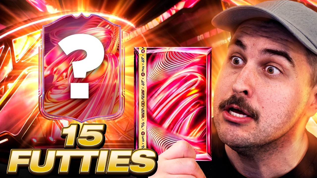 TIREI 15 FUTTIES 95+ EM 1 PACK DAS RECOMPENSAS DA WL NO FC 26!
