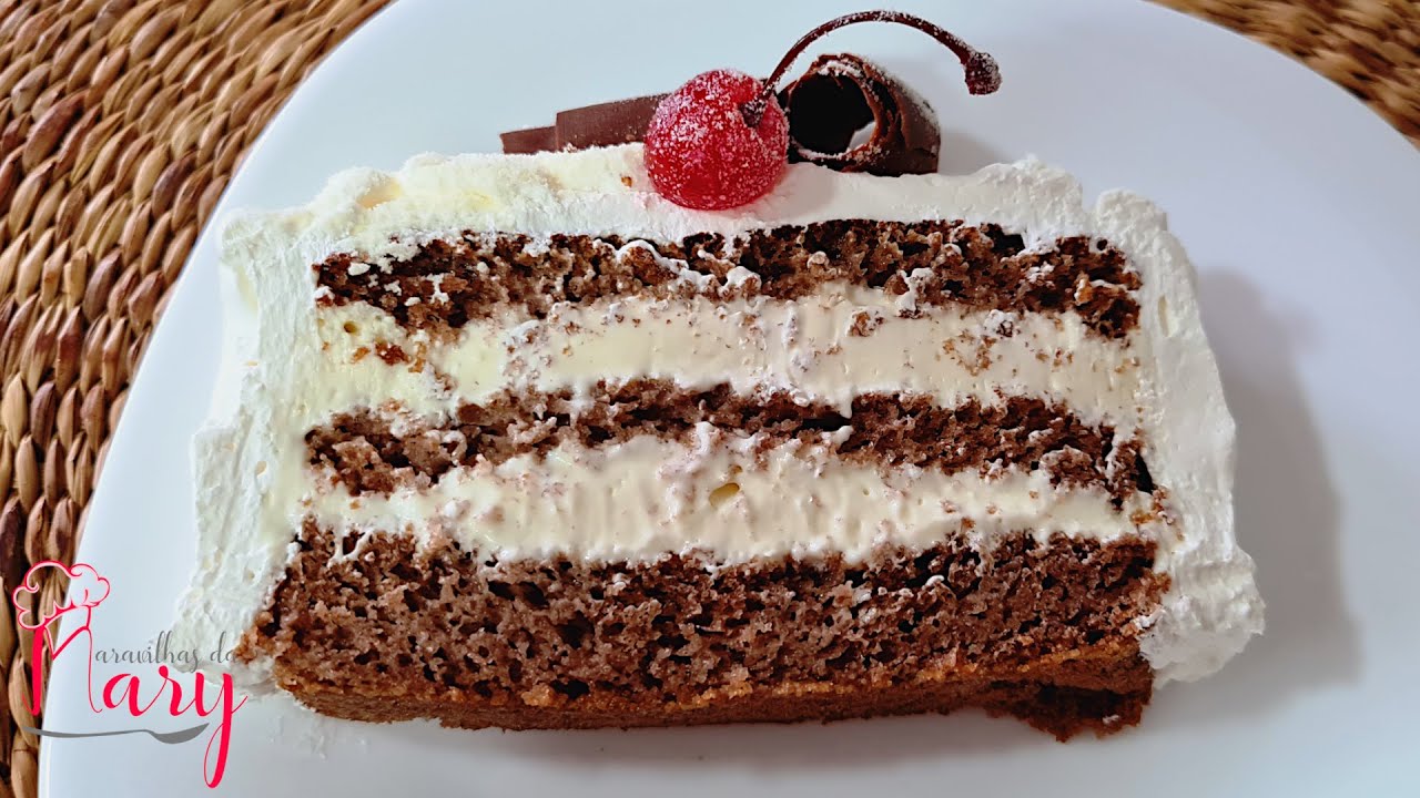 Bolo de vitrine com recheio de leite ninho - Receita imperdível!