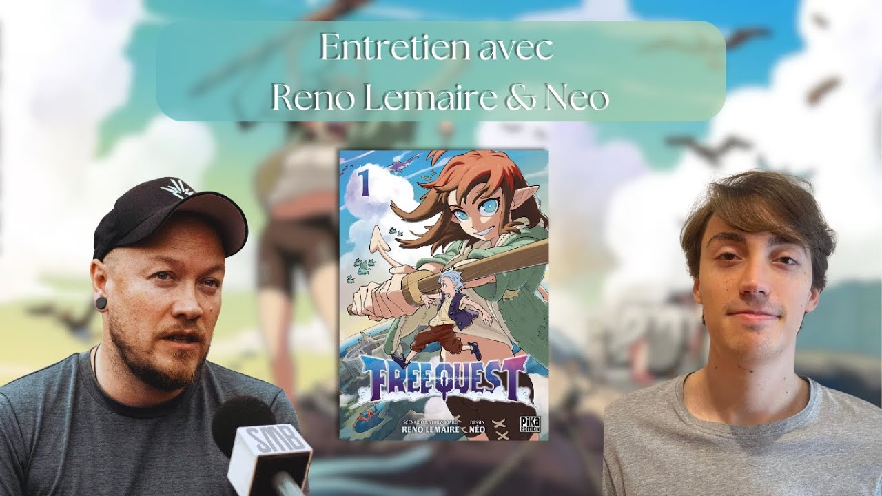 Reno Lemaire et Neo nous parlent de Freequest et du manga français