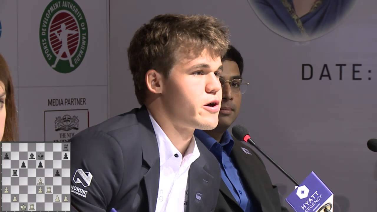 Game 5 - Press Conference with Viswanathan Anand and Magnus Carlsen