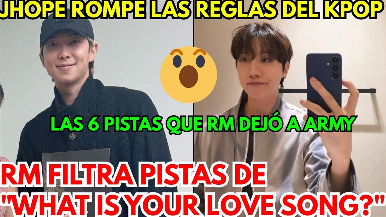 RM PLANEO TODO DESDE HACE MESES Y ARMY AL FIN DESCIFRÓ EL ENIGMA😭JHOPE REVELA LO QUE OCULTABA😱