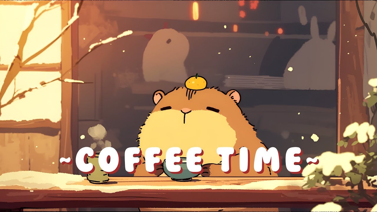 Capybara Music Corner - Chill Beats to Help You Relax ~ Warm Feelings ~ 🦫 🎵 ✨