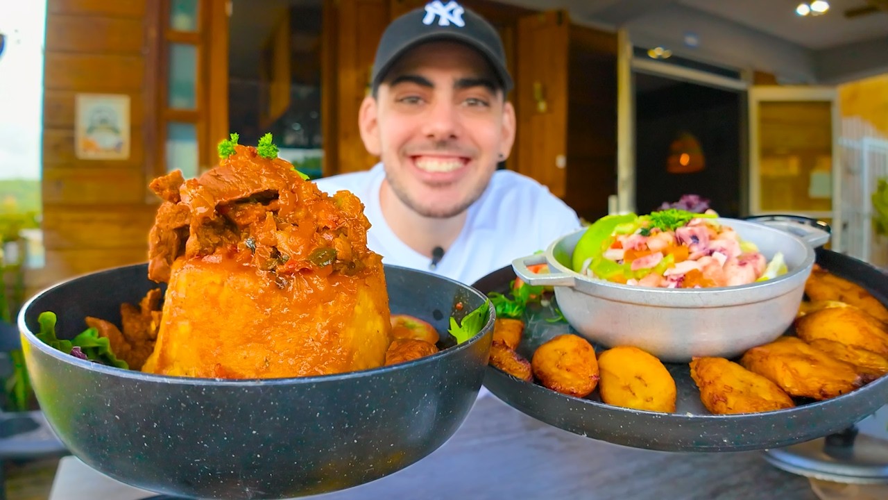 Aquí Están Preparando Unos Mofongos A Otro Nivel! Puerto Rico