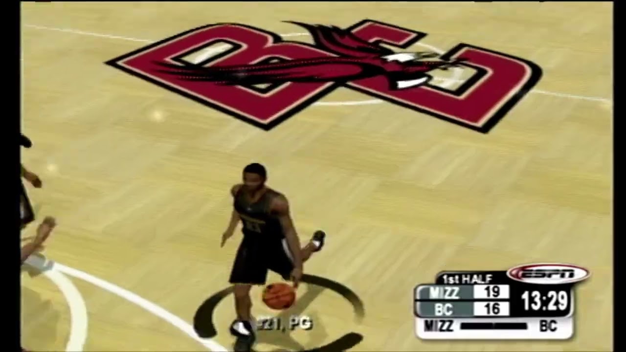 ESPN College Hoops 2K4 Eagles vs Tigers