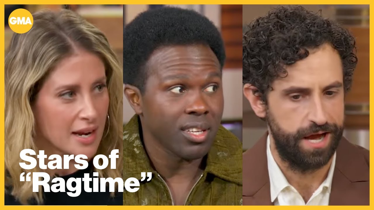 Joshua Henry, Caissie Levy, and Brandon Uranowitz on why 'Ragtime' matters now
