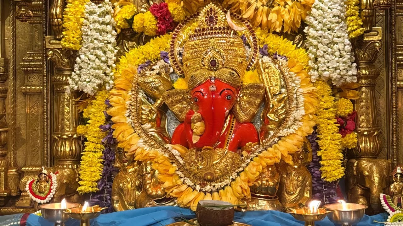 श्री सिद्धिविनायक LIVE आरती दर्शन |Siddhivinayak Ganpati Dadar Aarti🙏🏻 Bappa Siddhivinayak🛕 