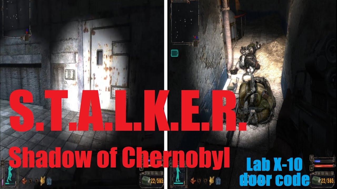 S.T.A.L.K.E.R. Shadow of Chernobyl. Lab X-10 door code